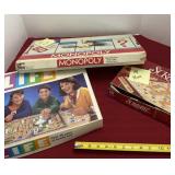 Life, Monopoly and Scrabble. All Pieces in Games
