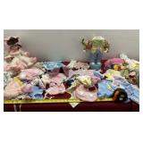 Crocheted Dress Doll and All Doll Clothes with
