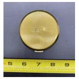 Stratton England Gold Toned Powder Compact 1940ï¿½s