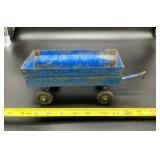Ertl Pressed Steel Blue Flare Side Wagon