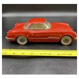 1953 Chevy Corvette Tin Friction Toy Car