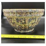 Red Wing Stoneware Mixing Bowl Featuring Blue and