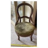 Victorian Balloon Back Side Chair