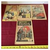 1947, 49 and 50 General Electric Comic Books