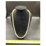Vintage Style Single Strand Pearl Necklace
