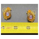 Juliana DeLizza & Ester Clip on Earrings 1960