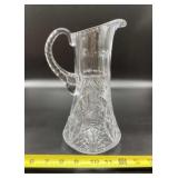 American Brilliant Period Crystal Pitcher