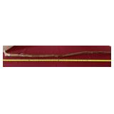 55 inch Walking Stick with Antler Top and Buck