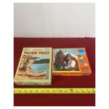 Pals Forever and Warren Built Rite Indian puzzles