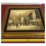 Caroline Burnett Impressionist Oil Painting of