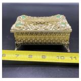 Sam Fink Hollywood Regency Style Tissue Holder
