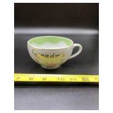 Lefton China Grandma Coffee Cup with Gold Trim