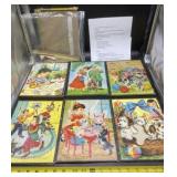 1950ï¿½s Whitman Frame Tray Puzzles One Missing a