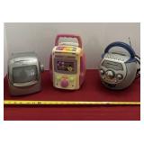 Barbie, Memorex and GPX Cassette, Cd and Karaoke
