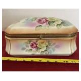 RS Prussia Porcelain Jewelry Box Featuring A