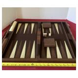 Backgammon Set in Vinyl Case