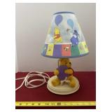 Pooh Bear Lamp Tested and Works