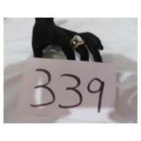 Vtg Sarah Cov Poal Filigree Adjustable Ring