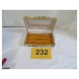 Vtg Earring Case And Earrings