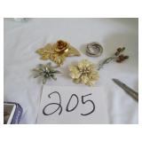 Unmarked Brooches