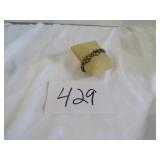 Vtg Spanish Damascene Link Braclet