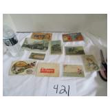 Vtg Advertising Cards