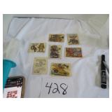1970S Donruss Old Rods Stickers
