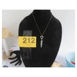 925 Harley Davidson Necklace (8.58G)