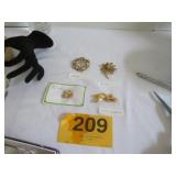 Signed Brooches