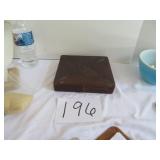 Vtg Hand Carved Bird Box