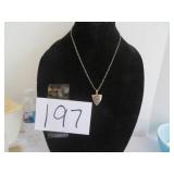 Sterling Native American Kokopelli Necklace