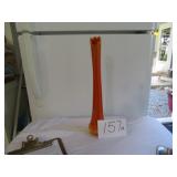 1960S L.E. Smith (Bittersweet Swung Vase) 16 Inch