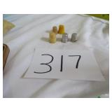 Vtg Election Thimbles