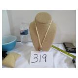 Vtg Thimble Necklace