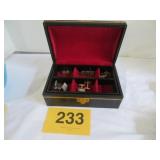 Cuff Links With Case
