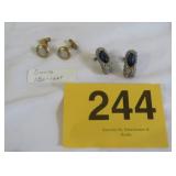 Swank 1/20-12K Gf Blue Moonstone Cufflinks