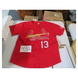 St Louis Cardinals Carpenter Shirt Size Y-Xl