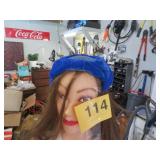 1950S Blue Velvet Made In Union