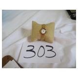 Womens Vtg Seiko Lassale Watch Ocatagon Faced