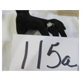 18Kg.P Halo Ring Size 9