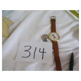 Vtg Lorus Mickey Mouse Quarts Watch V501-Oazo