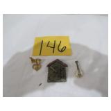 Wwll School House Brooch