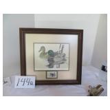 1981 Texas Waterfowl Duck By Larry Hayden