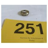 Mens Vtg  18K G.Plated Ring Size 11 1/2