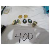 Vtg Newpro,Unmarked Earrings