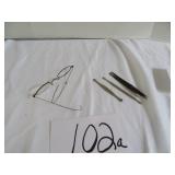 Antique Tweezers,Wire Rim Glass ,Other Tools (One