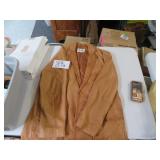 Nice Vtg Scully Size 46 Whipstitch Lamb -Skin