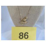 14K Guardian Angel .999 Gold,14K Pendant Necklace