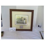 1884 Arkansas Duck Print Signed Larry Hayden