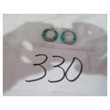Turquios Sterling Silver Hoop Earrings